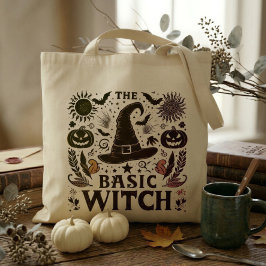 Vintage Basic Heks Herfst Markt Tas