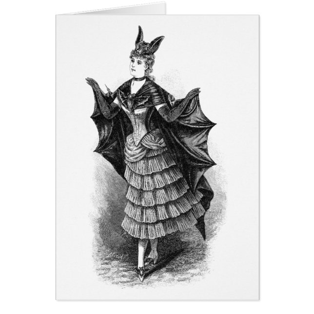 Vintage Bat Lady (Voorkant)