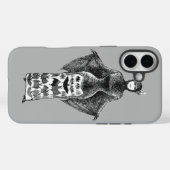 Vintage Bat Lady Case-Mate iPhone Case (Achterkant (horizontaal))