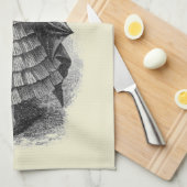 Vintage Bat Lady Theedoek (Quarter Fold)