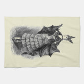Vintage Bat Lady Theedoek (Horizontaal)