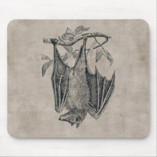 Vintage Bat Mousepad Muismat