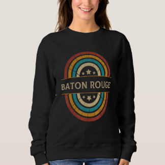 Vintage Baton Rouge City Pride Home Louisiana Stat Trui