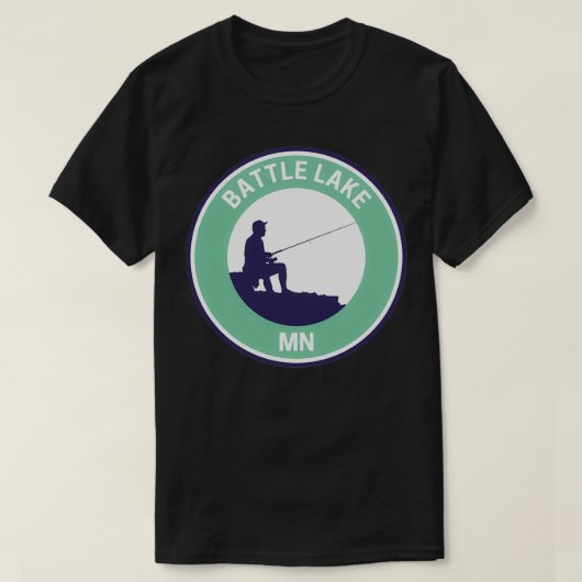Vintage Battle Lake Minnesota T-shirt (Design voorkant)