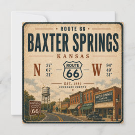 Vintage Baxter Springs Highway Heritage