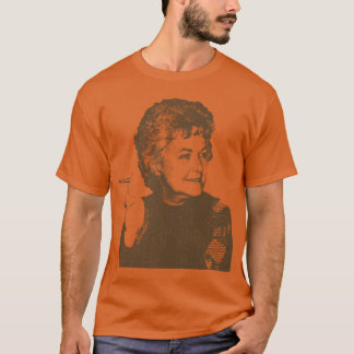 VINTAGE Bea Arthur Rokerend meisje T-shirt