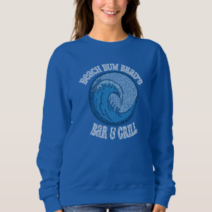 Vintage Beach Bum Brad Bar en Grill Trui