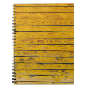 Vintage beach wood background - Old weathered wood Notitieboek
