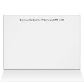 Vintage — Beauty en de Beast Illustration, (Binnen Horizontaal (Boven))