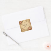 vintage bedank sticker (Envelop)