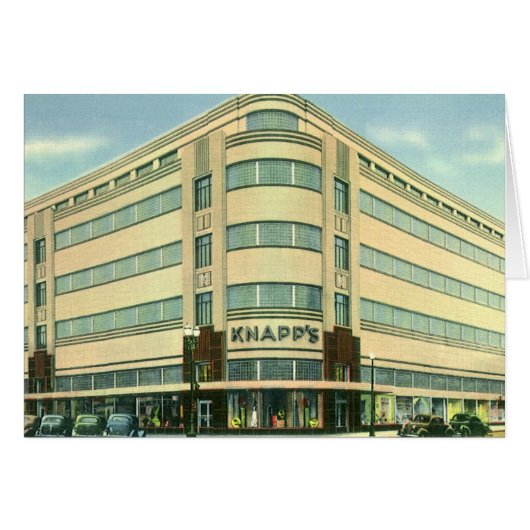 Vintage bedrijf, Knapp's Warenhuis (Voorkant Horizontaal)