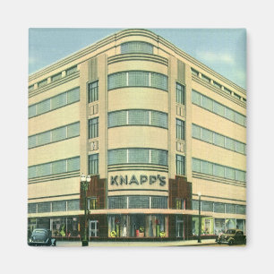 Vintage bedrijf, Knapp's warenhuis Magneet