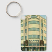 Vintage bedrijf, Knapp's warenhuis Sleutelhanger (Voorkant)