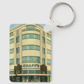 Vintage bedrijf, Knapp's warenhuis Sleutelhanger (Achterkant)