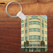 Vintage bedrijf, Knapp's warenhuis Sleutelhanger (Voorkant)
