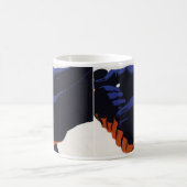 Vintage bedrijfsfabriek, productie koffiemok (Center)