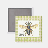 Vintage Bee Primer Magneet (Voorkant / Achterkant)