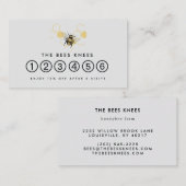 Vintage Beekeeping & Honeybee Farm Business Klantenkaartje (Voorkant / Achterkant)