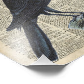 Vintage beeld op oude Encyclopedia pagina Foto Afdruk (Hoek)