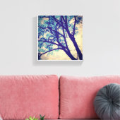 Vintage beeldcanvas canvas afdruk (Insitu (Woonkamer))