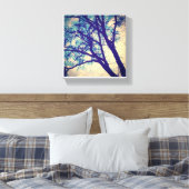 Vintage beeldcanvas canvas afdruk (Insitu (Slaapkamer))