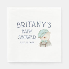 Vintage Beer Baby shower Servet