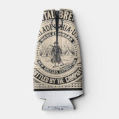 Vintage Beer Flesjeskoeler (Achterkant)