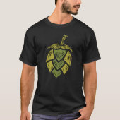 Vintage Beer Hops T-shirt (Voorkant)