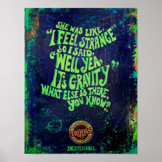 Vintage Beer Poster (Voorkant)