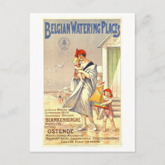 Vintage Belgium Travel Postcard Briefkaart