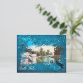 Vintage Belle Isle Briefkaart (Staand voorkant)