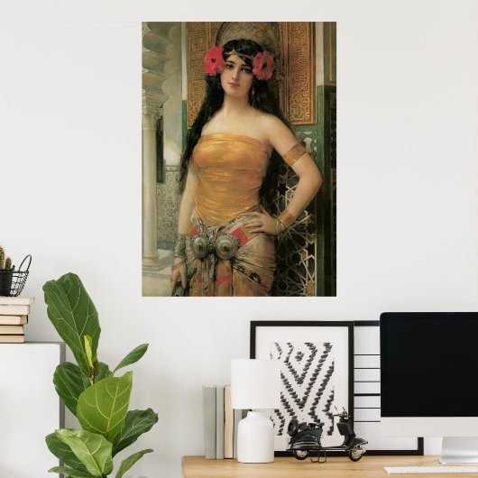 Vintage Belle Poster (Thuiskantoor)