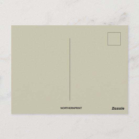 Vintage Bells and Lilies Briefkaart (Achterkant)