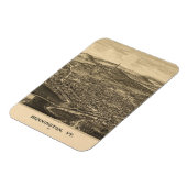 Vintage Bennington, Vermont Magneet (Linkerzijde)