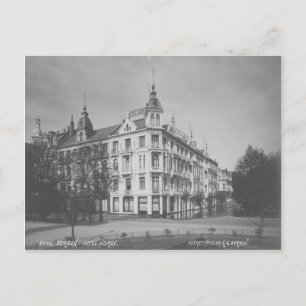 Vintage Bergen Hotel Briefkaart