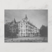 Vintage Bergen Hotel Briefkaart (Voorkant)