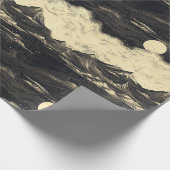 Vintage berglandschaps wolken (5) cadeaupapier (Hoek)