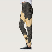 Vintage bergwolk landschap (4) leggings (Links)