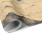 Vintage bergwolk landschap (7) cadeaupapier (Rol Hoek)