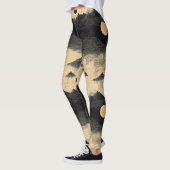 Vintage bergwolk landschap (9) leggings (Links)