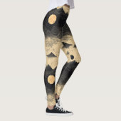 Vintage bergwolk landschap (9) leggings (Rechts)