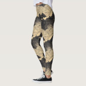 Vintage bergwolkenlandschap (2) leggings (Links)