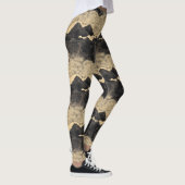 Vintage bergwolkenlandschap (2) leggings (Rechts)