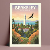 Vintage Berkeley California Briefkaart