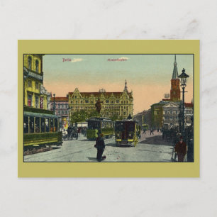 Vintage Berlin Alexanderplatz Briefkaart