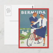 Vintage Bermuda Briefkaart (Voorkant / Achterkant)