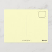 Vintage Bermuda Lilies, Bermuda Briefkaart (Achterkant)