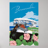 Vintage Bermuda Poster (Voorkant)