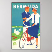 Vintage Bermuda Travel Poster (Voorkant)