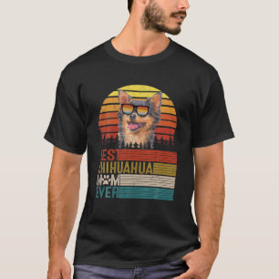 Vintage Best Chihuahua Mam Ever Hondenliefhebber G T-shirt